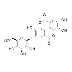 Structure of 163774-64-9 | Ellagic acid glucoside