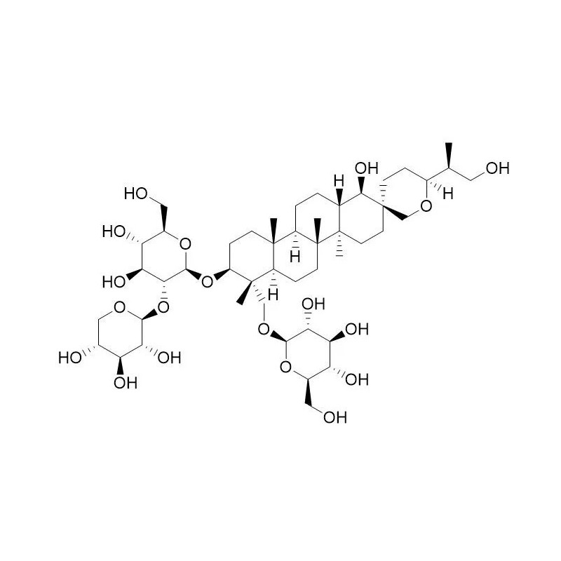 Structure of 161016-50-8 | Hosenkoside L