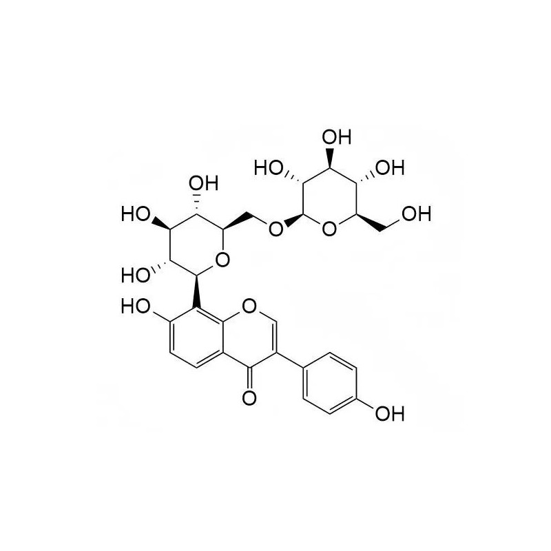 Structure of 168060-90-0 | Puerarin 6''-O-glucoside