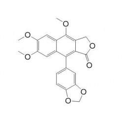Structure of 25001-57-4 | Justicidin A