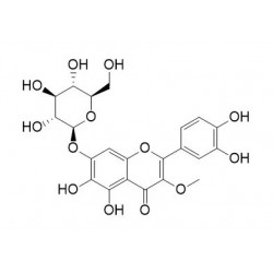 Structure of 76060-29-2 | Quercetagetin 3-methyl ether 7-glucoside