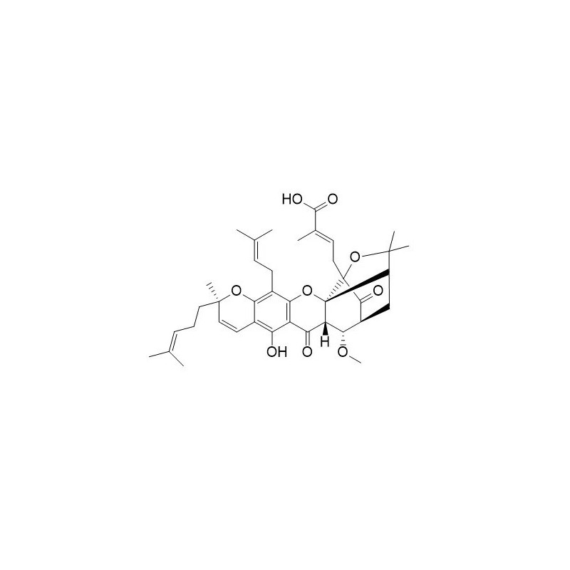 Structure of 887923-49-1 | Gambogoic acid A