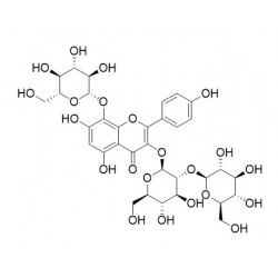 Structure of 77298-68-1 | Herbacetin 3-sophoroside-8-glucoside