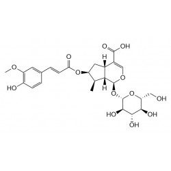 Structure of 178666-92-7 | 7-Feruloylloganic acid