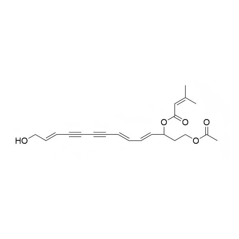Structure of 113269-37-7 | 14-Acetoxy-12-senecioyloxytetradeca-2E