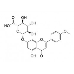 Structure of 38226-83-4 | Acacetin 7-O-glucuronide