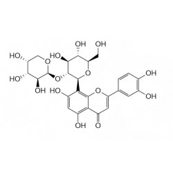 Structure of 157530-32-0 | 2''-O-beta-L-arabinopyranosylorientin