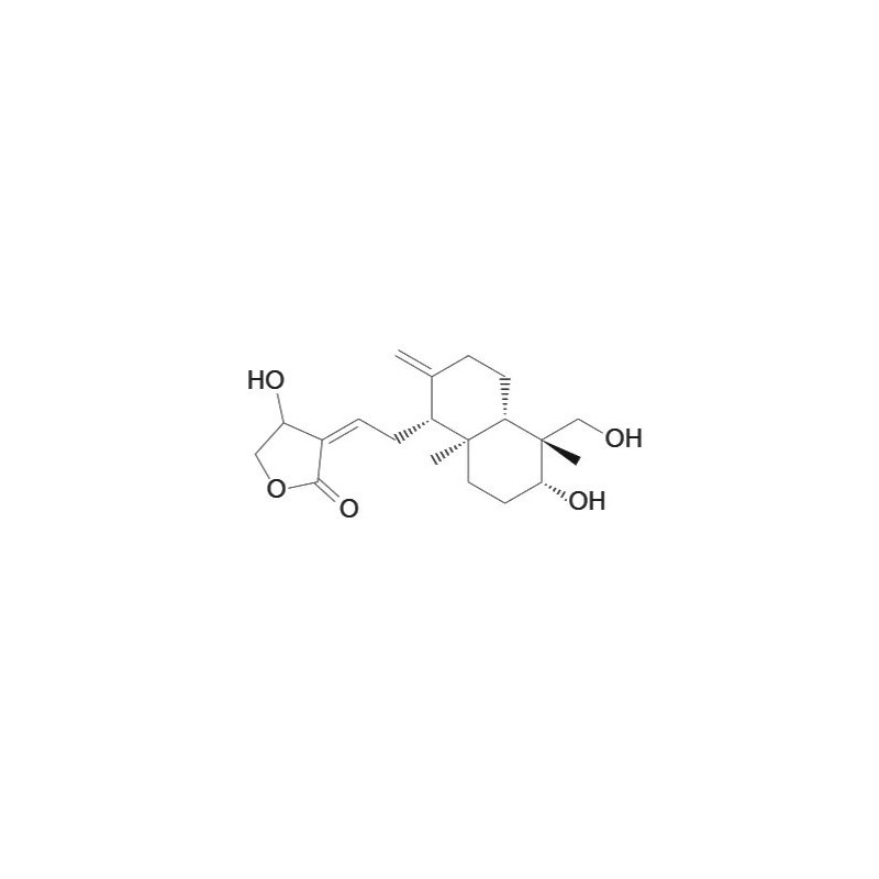Structure of 4176-96-9 | Isoandrographolide