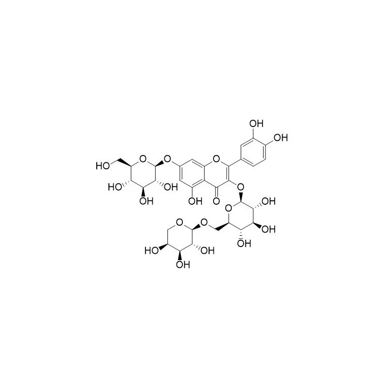 Structure of 813466-12-5 | Peltatoside 7-O-beta-glucopyranoside
