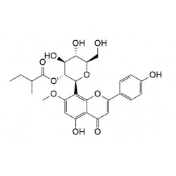 Structure of 681152-39-6 | Isoswertisin 2''-O-(2'''-methylbutyrate)
