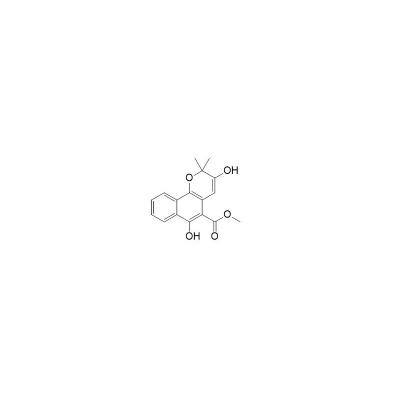 Structure of 154706-45-3 | 3-Hydroxymollugin