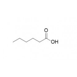 Structure of 142-62-1 | Hexanoic acid