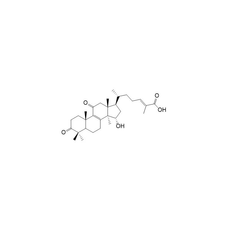 Structure of 114567-50-9 | Ganolucidic acid E