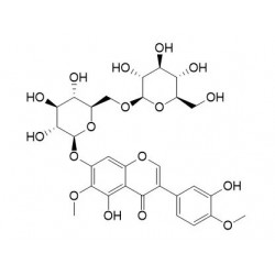 Structure of 86849-71-0 | Iristectorin A-6''-O-glucoside