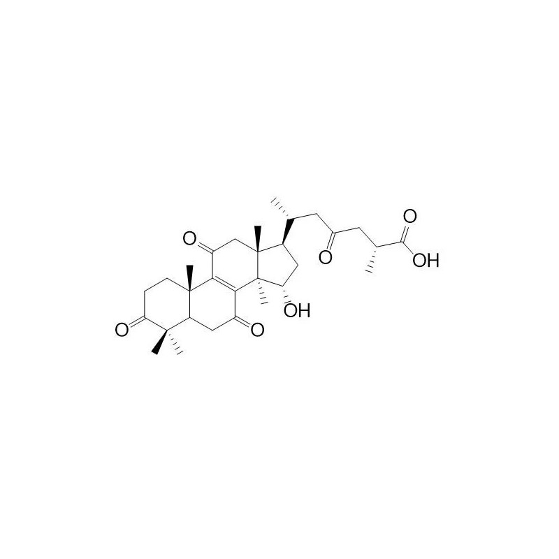 Structure of 100440-26-4 | Ganoderic acid J