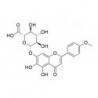 Structure of 64924-06-7 | Clerodendroside (Scutellarein 4'-methyl ether 7-glucuronide)