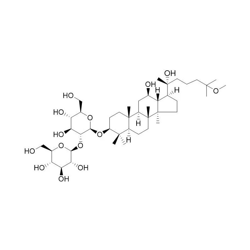 Structure of 2977279-15-3 | 25-Methoxyginsenoside Rg3