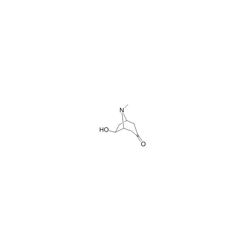 Structure of 5932-53-6 | 6-Hydroxytropinone