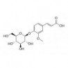Structure of 117405-51-3 | (E)-Ferulic acid 4-O-beta-D-glucoside