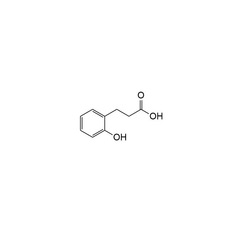 Structure of 495-78-3 | 3-(2-Hydroxyphenyl)propionic acid