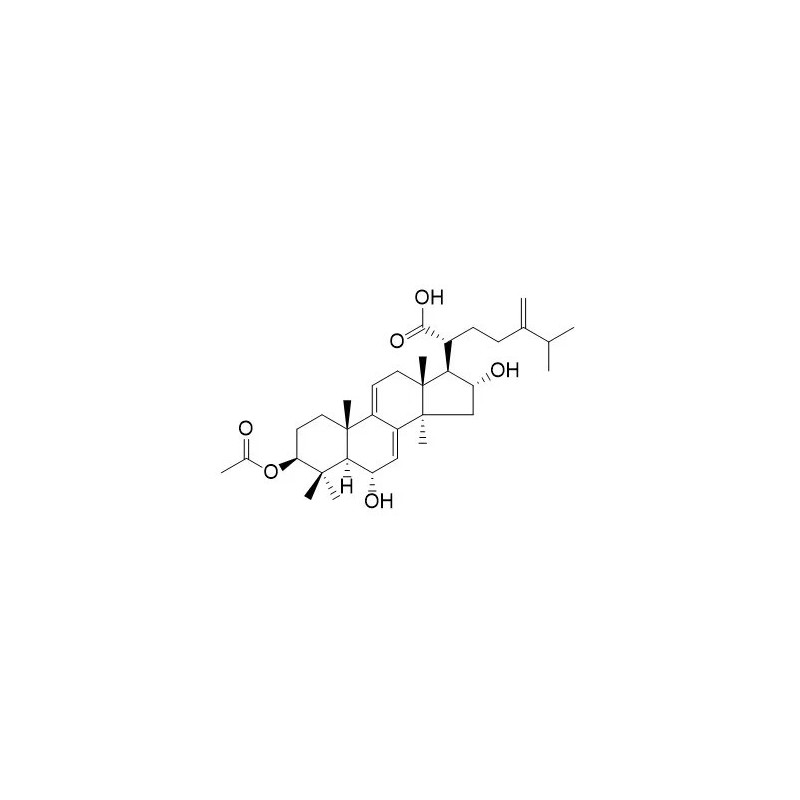 Structure of 176390-67-3 | 6alpha-Hydroxydehydropachymic acid