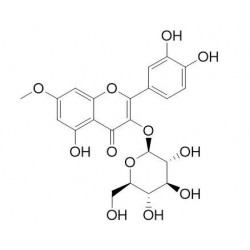 Structure of 27875-34-9 | Rhamnetin 3-glucoside