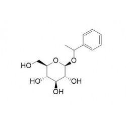 Structure of 93199-03-2 | 1-Phenylethyl beta-D-glucoside