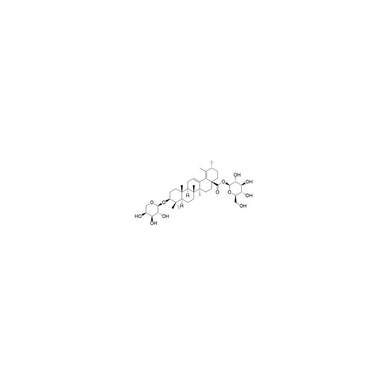 Structure of 435269-07-1 | 3beta-(alpha-L-Arabinopyranosyloxy)urs-12
