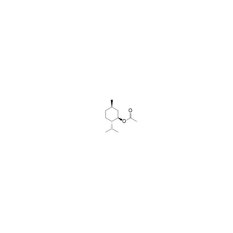 Structure of 2623-23-6 | (1R)-(-)-Menthyl acetate
