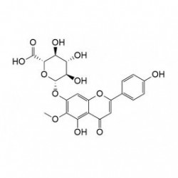 Structure of 31105-76-7 | Hispidulin 7-O-glucuronide