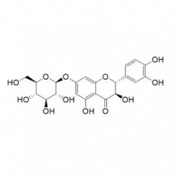 Structure of 14292-40-1 | Taxifolin 7-O-glucoside