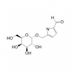 Structure of 1377977-55-3 | 5-[(alpha-D-galactopyranosyloxy)methyl]-1H-pyrrole-2-carbaldehyde