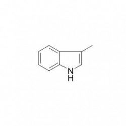 Structure of 83-34-1 | 3-Methylindole