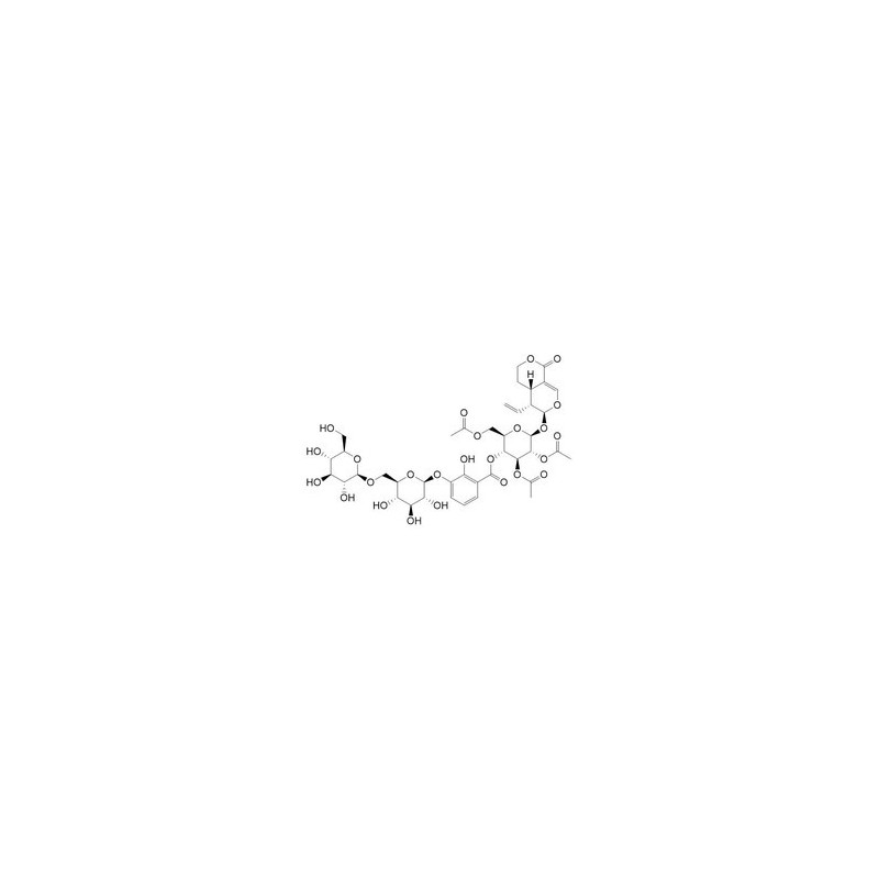 Structure of 188350-29-0 | 4'''-O-beta-D-Glucopyranosyltrifloroside
