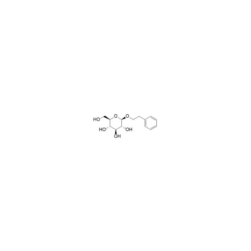 Structure of 18997-54-1 | 2-Phenylethyl-beta-glucopyranoside