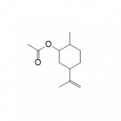 Structure of 20777-49-5 | (-)-Dihydrocarvyl acetate