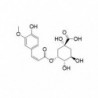 Structure of 87099-75-0 | cis-5-O-Feruloylquinic acid