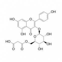 Structure of 81202-52-0 | Kaempferol 3-O-malonylglucoside