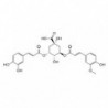 Structure of 173658-86-1 | 3-O-Feruloyl-5-caffeoylquinic acid