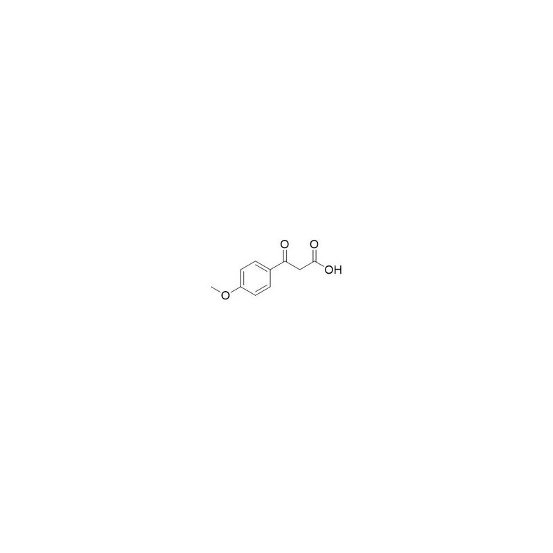 Structure of 13422-77-0 | 4-Methoxybenzoylacetic acid