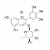Structure of 29907-19-5 | Delphinidin-3-O-rhamnoside chloride