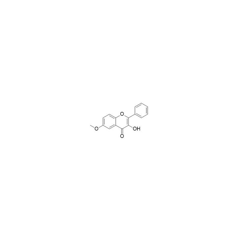 Structure of 93176-00-2 | 3-Hydroxy-6-methoxyflavone