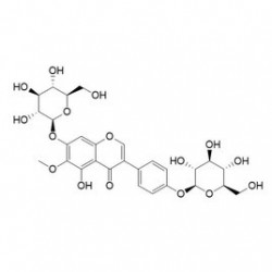 Structure of 848128-32-5 | Tectorigenin-7-O-beta-glucosyl-4'-O-beta-glucoside